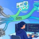 How does Python simplify complex programming tasks?